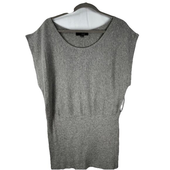 Hypnotik Tops - Hypnotik Gray Ribbed Knit Dress Medium Sleeveless Casual Stretch